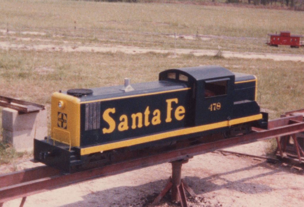 #478 sporting Santa Fe colors in 1984